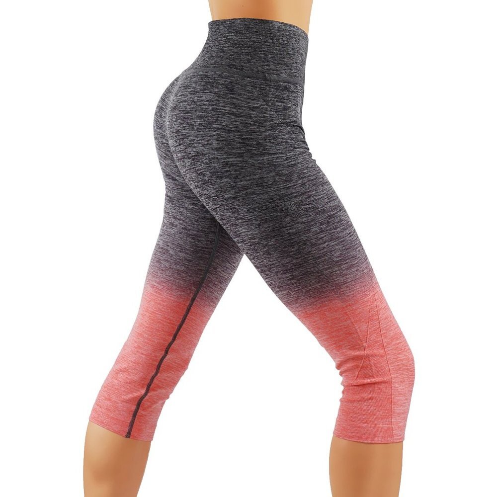 Ombre Capri Yoga Leggings